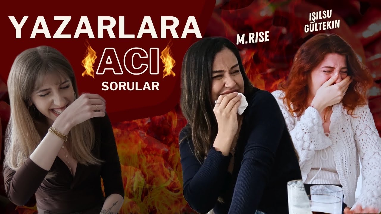M. Rise ve Işılsu Gültekin ile Yazarlarla Acı Sorular