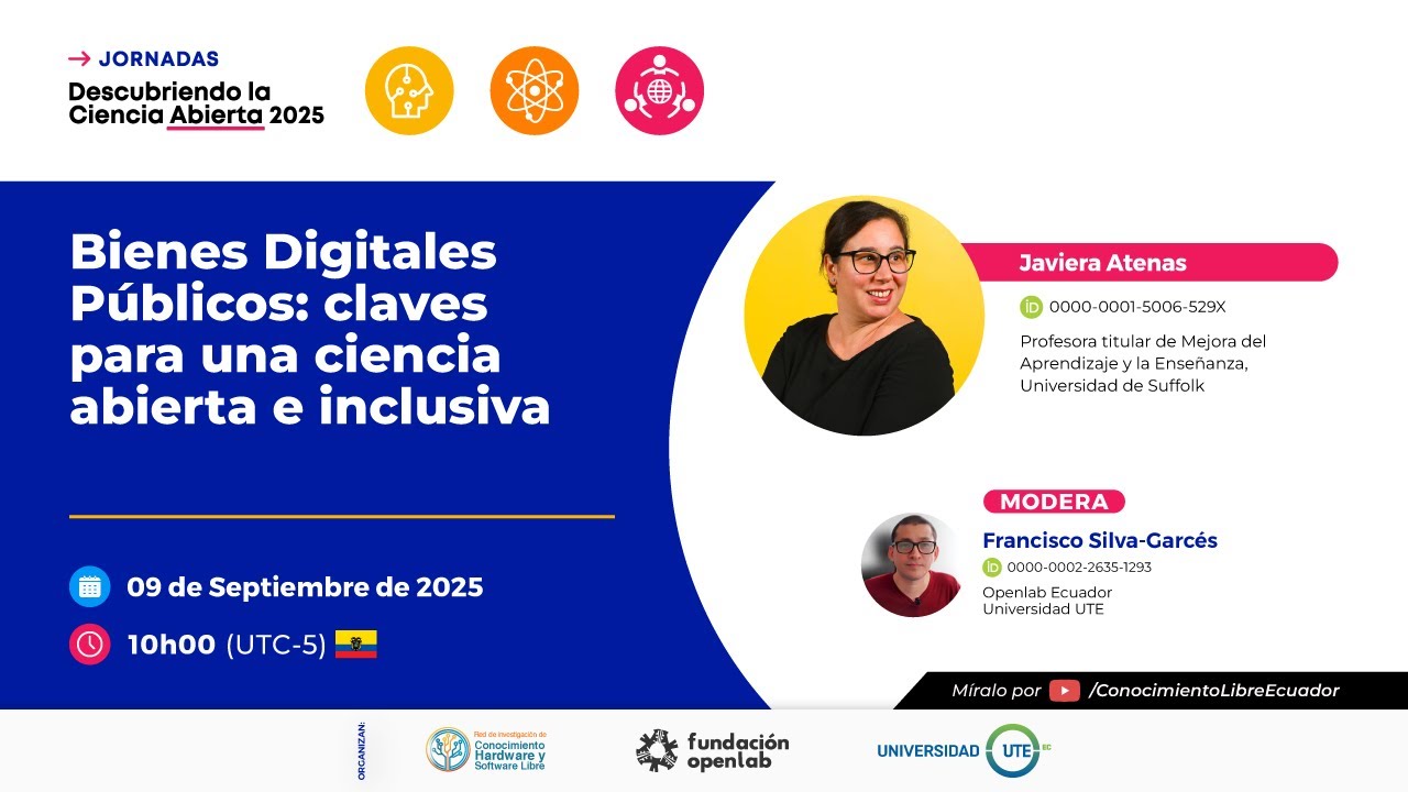Bienes Digitales Públicos: claves para una ciencia abierta e inclusiva