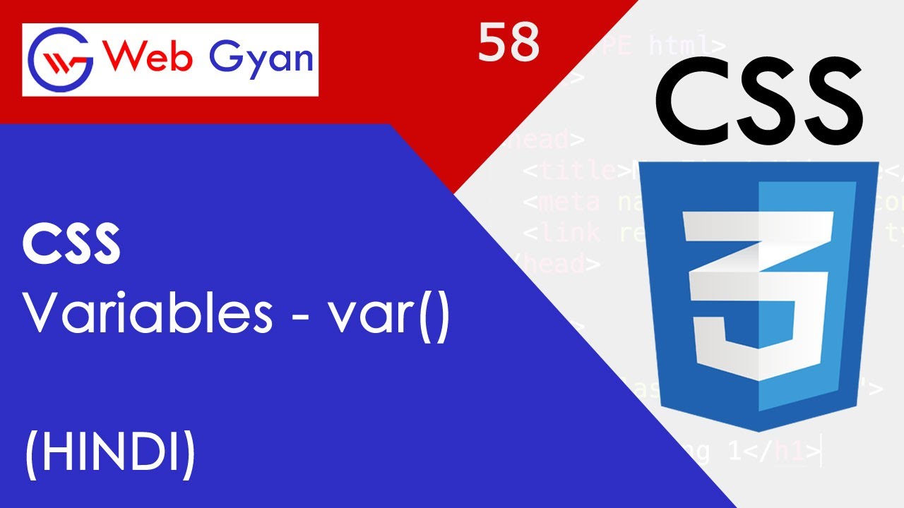CSS Tutorial: Variables and Custom property.