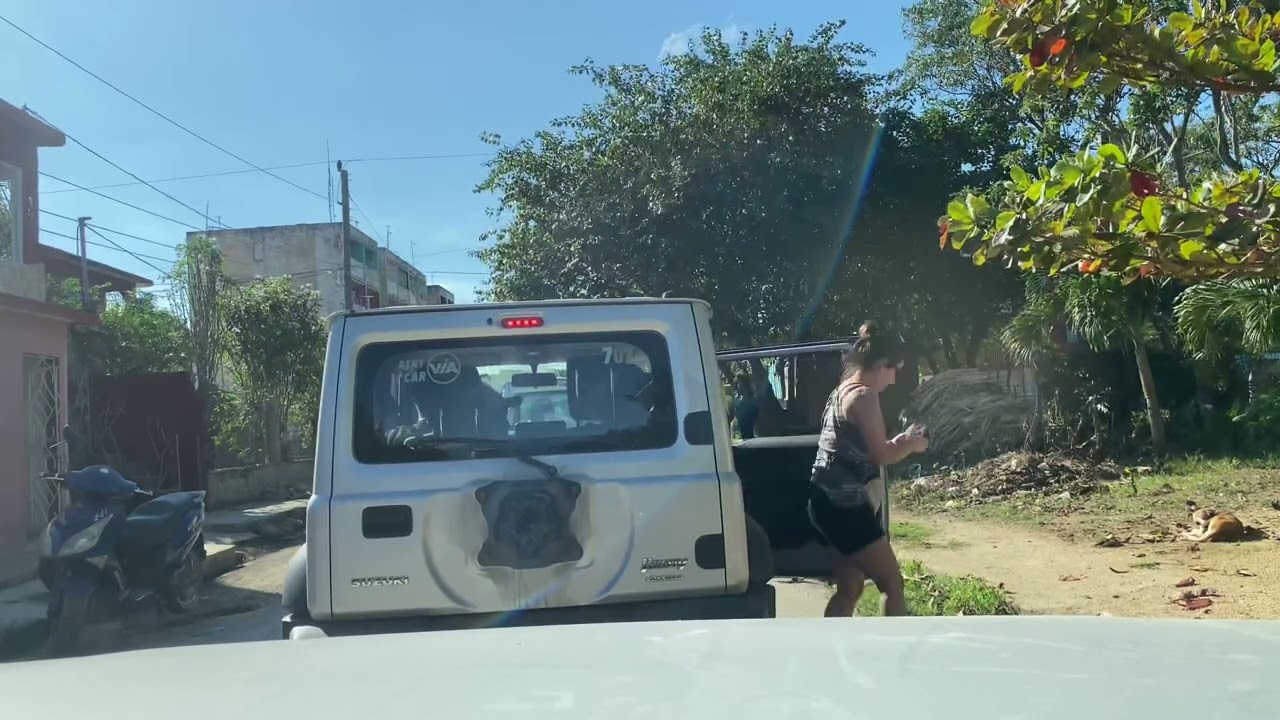 Driving in Ciego de Ávila, Cuba