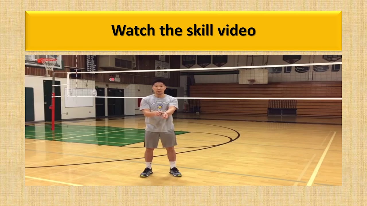 وحدة الكرة الطائرة للصف الخامس مادة الرياضة المدرسية