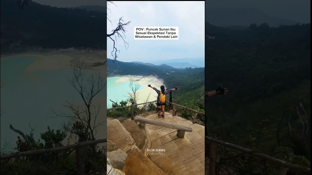 SUNAN IBU KAWAH PUTIH  SESUAI EKSPEKTASI ‼️ #sunanibu #kawahputih #gunungpatuha #ciwidey #bandung