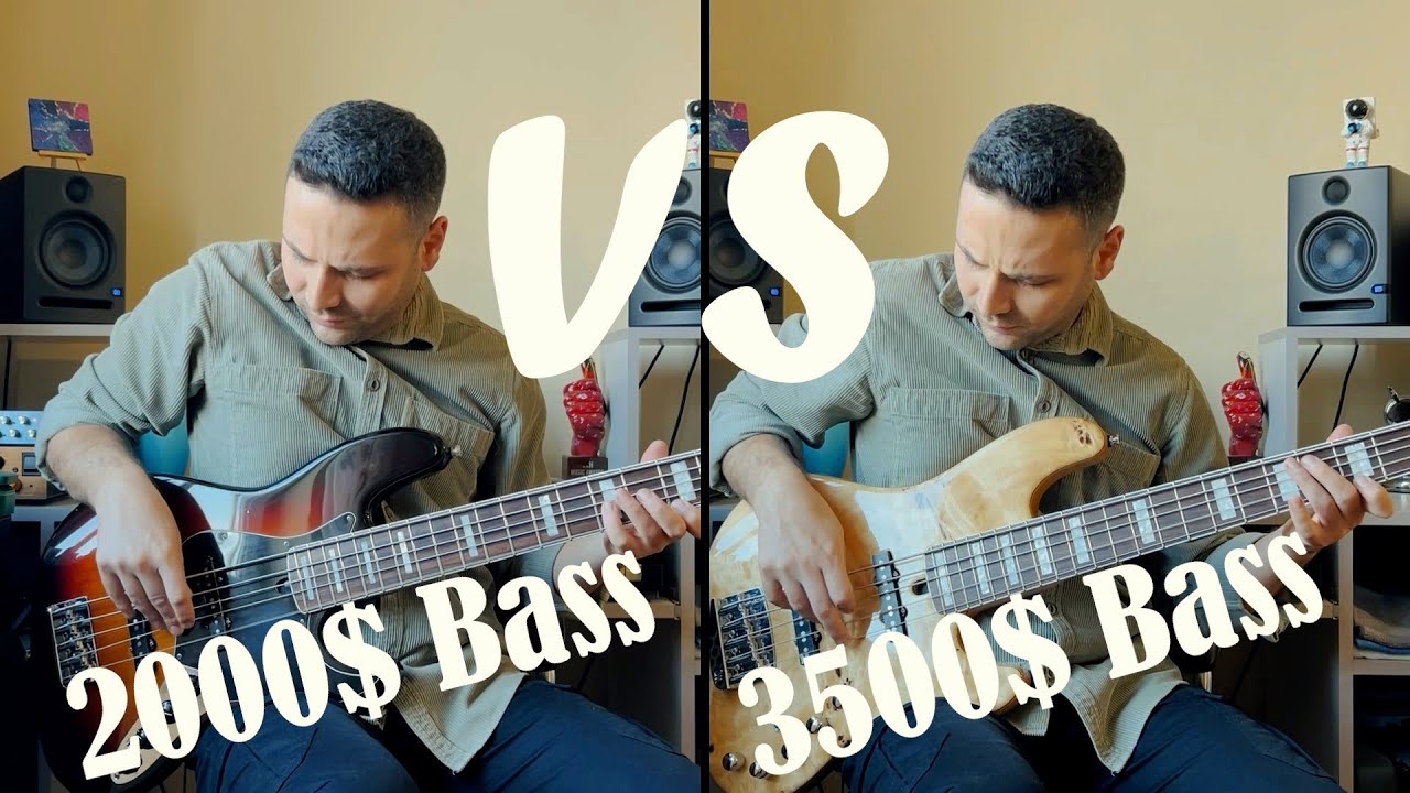 2000$ Bass vs 3500$ Bass / Fender Jazz Bass vs Mayones Jabba / ANY DIFFERENCE???