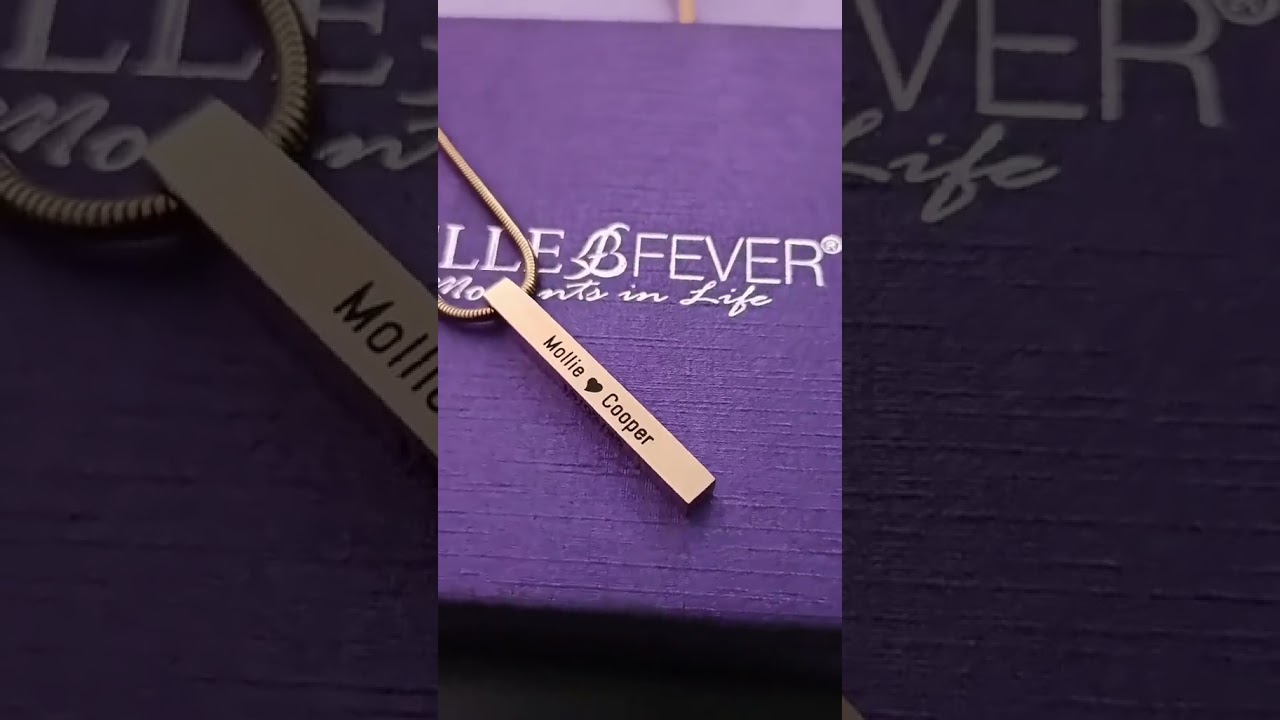 Gifts from the heart: personalized necklaces that show you care. 💝