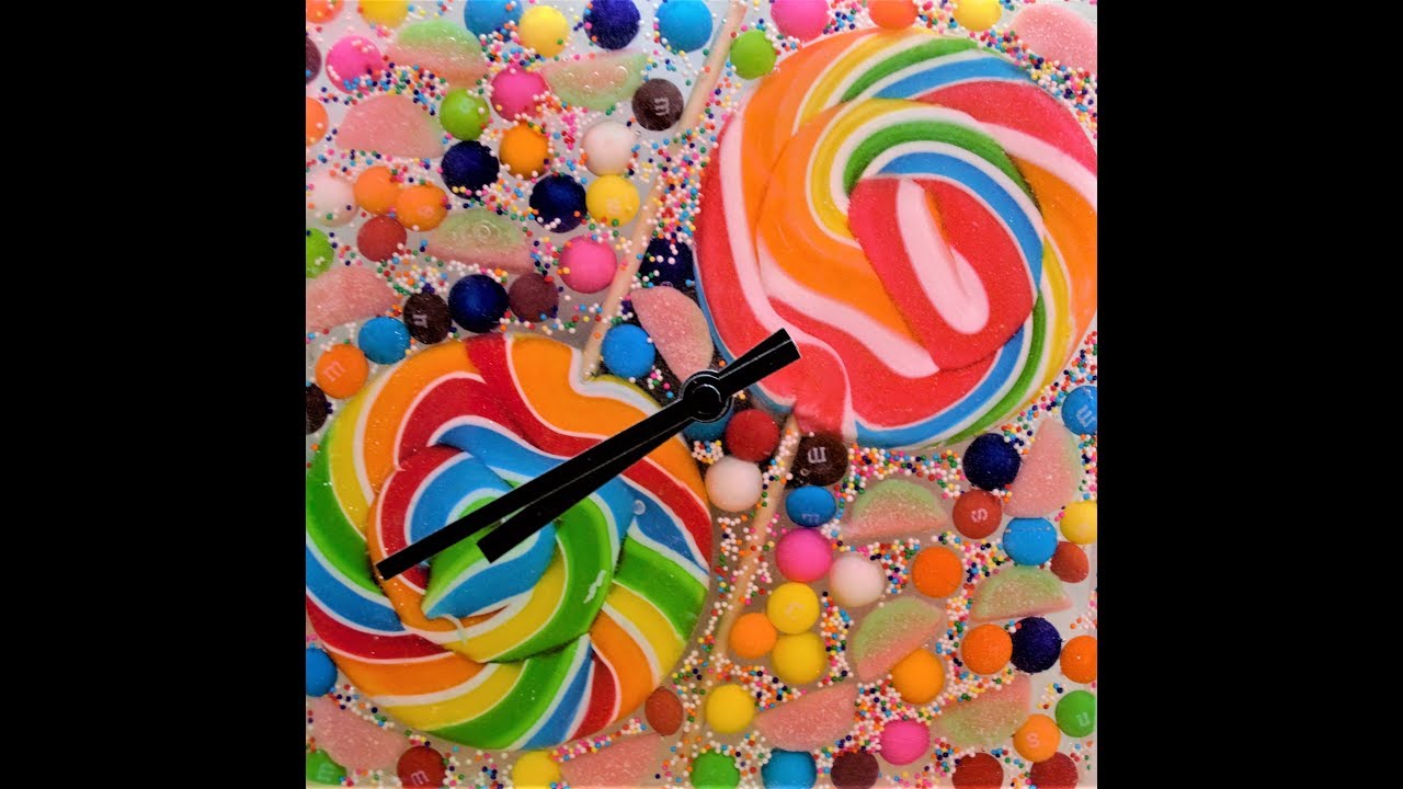 Resin Lollipop Clock with Jill Jackson!