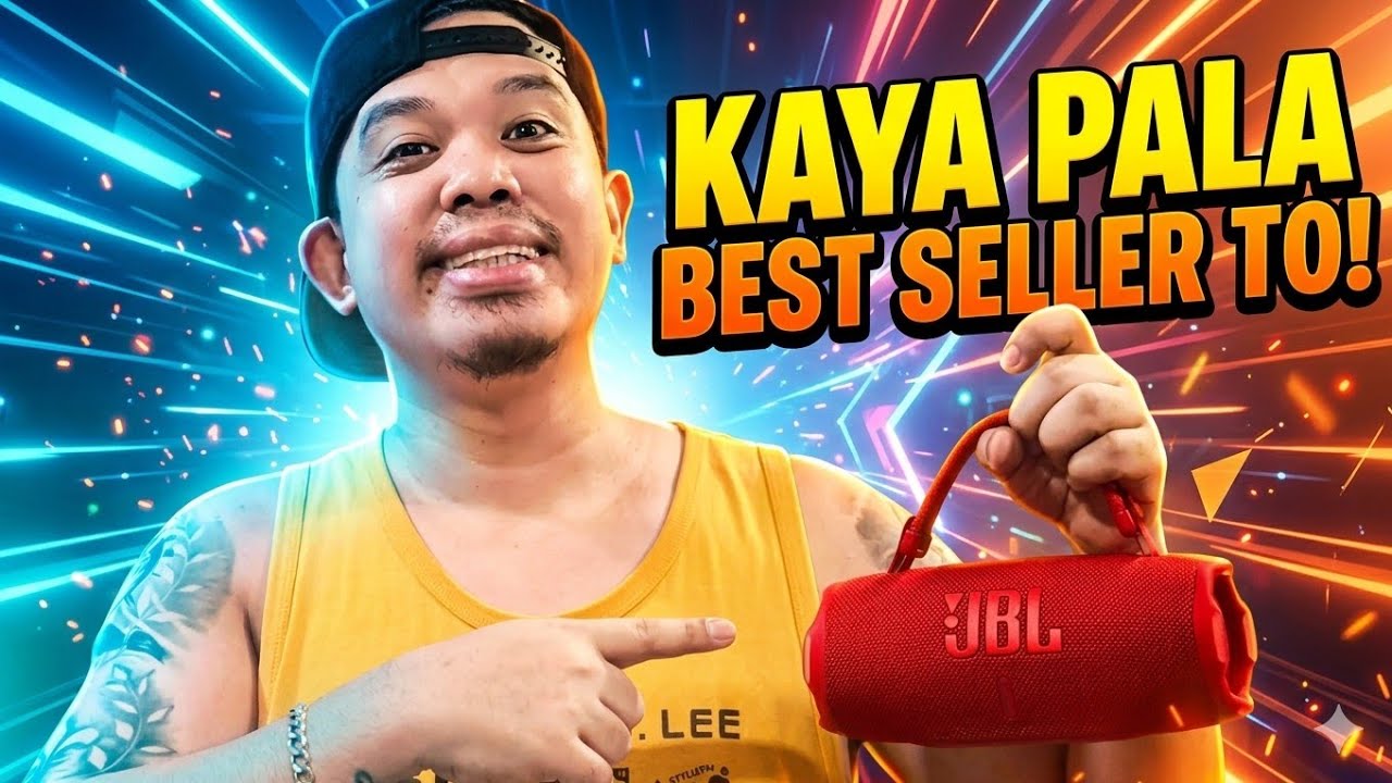 JBL CHARGE 6 PORTABLE BLUETOOTH SPEAKER UNBOXING & TAGALOG REVIEW | Gadget Syndrome