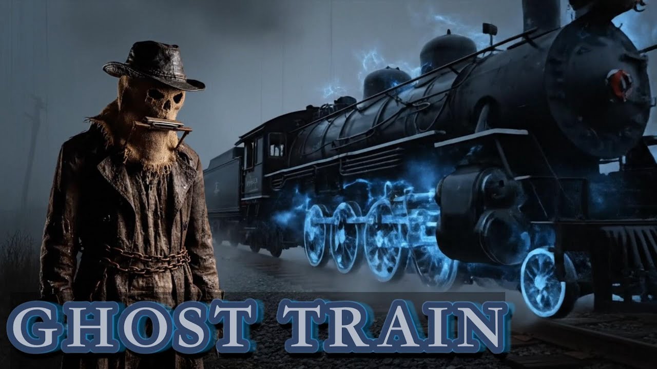 GHOST TRAIN - Industrial Dark Blues / Harmonica Country [4K]
