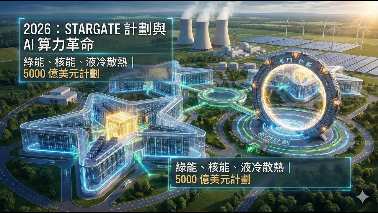 2026 星際之門計畫的資料中心 | 綠能、核能與液冷散熱全解析