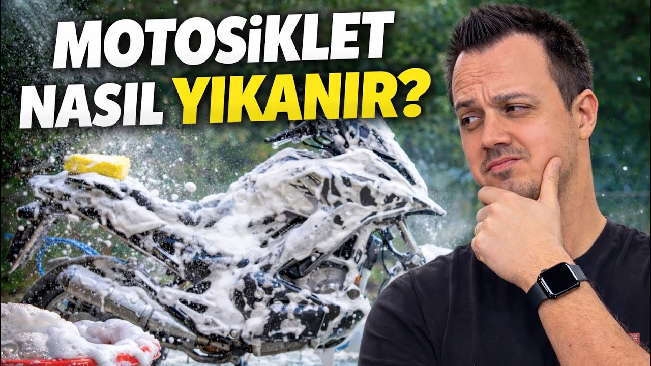 MOTOSİKLET NASIL YIKANIR ? NELERE DİKKAT EDİLİR ? ( How do I wash my motorcycle ? )