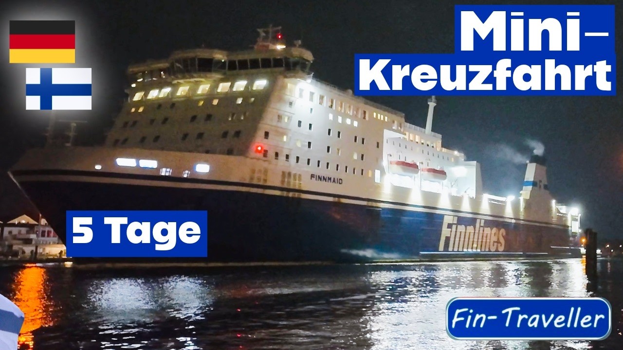 #41 Finnlines Mini-Kreuzfahrt nach Helsinki von Travemünde 5 Tage im Dezember