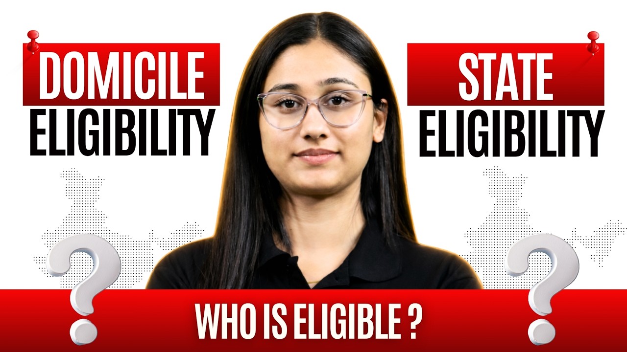 Domicile v/s State of Eligibility for NEET 2026 | Who is Eligible ? | Must Watch