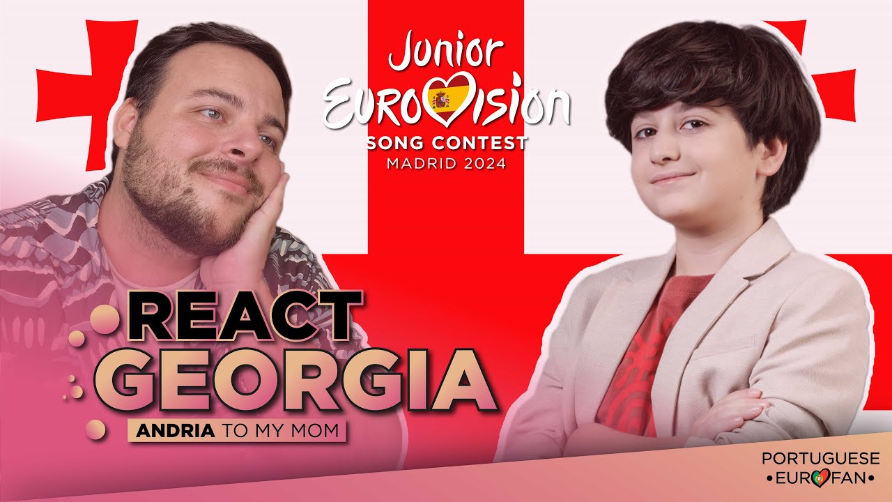 🇬🇪 LET'S REACT TO GEORGIA'S SONG | JUNIOR EUROVISION 2024 | ANDRIA 
