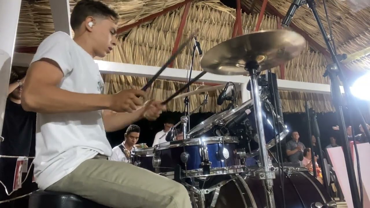 Medley Amigo Ideal Drum Cover - Abel Maza LIVE feat - halito