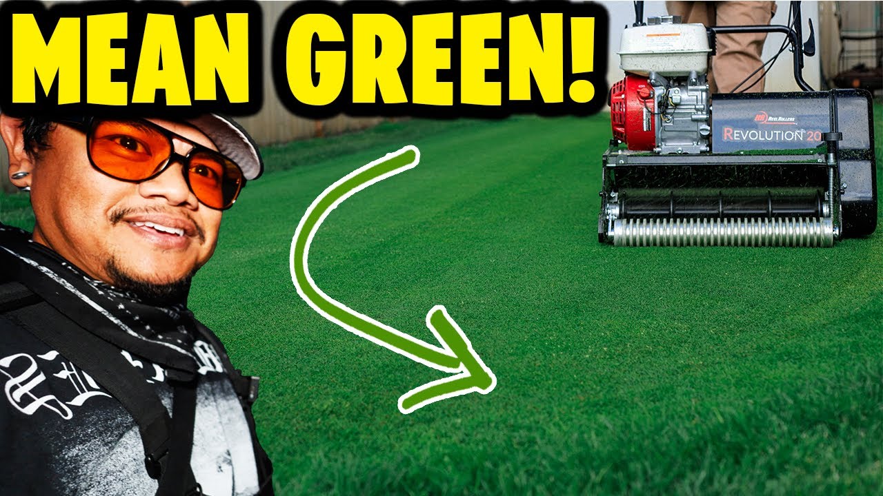 Lawn is starting to shine! I Can't believe it! Greens Is looking too dang good 😩🤙🏾