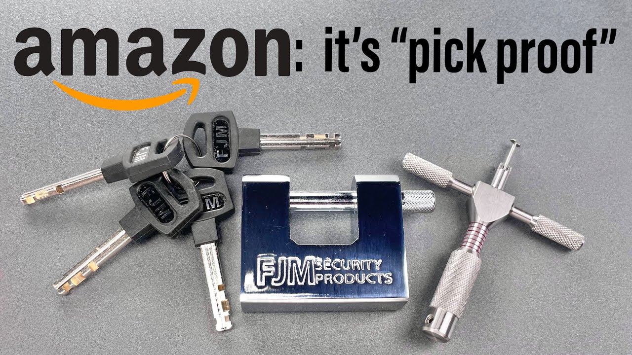 [1384] Amazon Says It&rsquo;s &ldquo;Pick Proof&rdquo;: FJM Shutter Lock