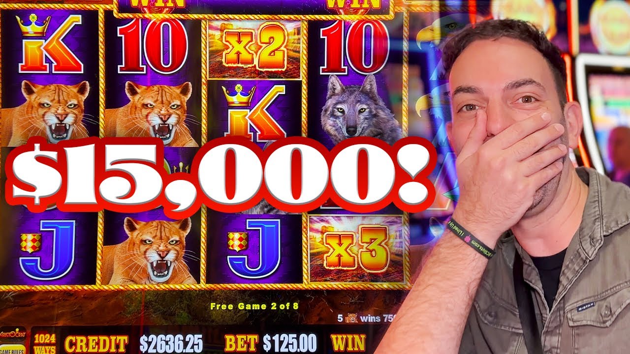 $15,000 Into HIGH LIMIT! 🦬 Buffalo Cash COMEBACK JACKPOT