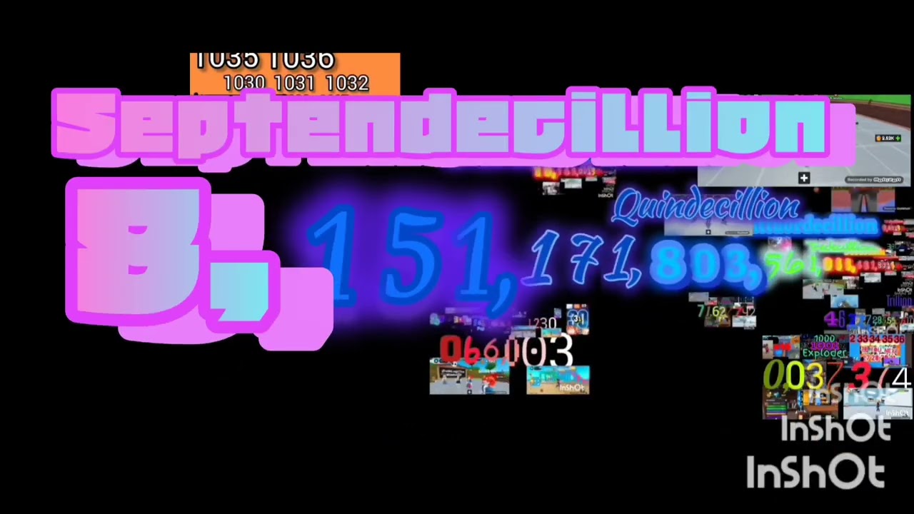 0 to 1 octodecillion 9/90 centillion 