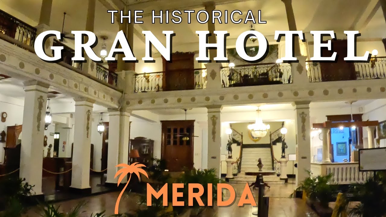 Where to Stay in MERIDA MEXICO Hotel Gran - located in Santa Anna Park.  TRAVEL MEXICO