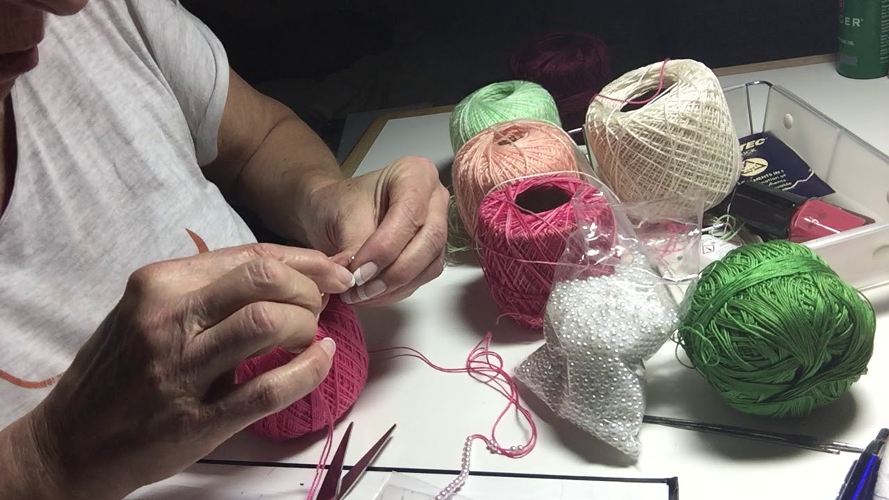 LEARNING NEEDLE TATTING....1