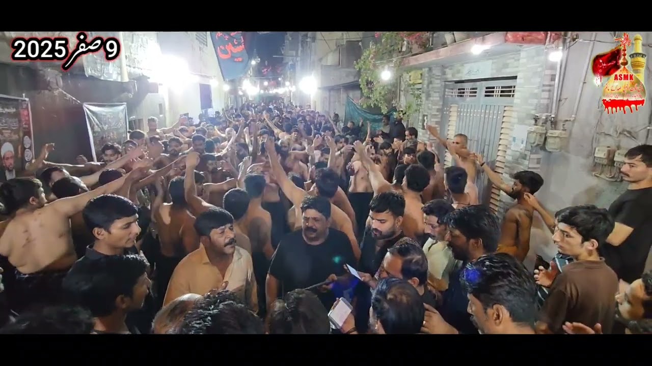 Matamdari 9th Safar 2025 Korangi Noha Karbal Waly Weerna Sangat Sada e Matam Raja Party Karachi 