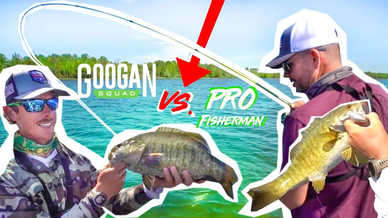 GOOGANS vs. ELITE PRO Fisherman CHALLENGE! (Most Fish WINS)