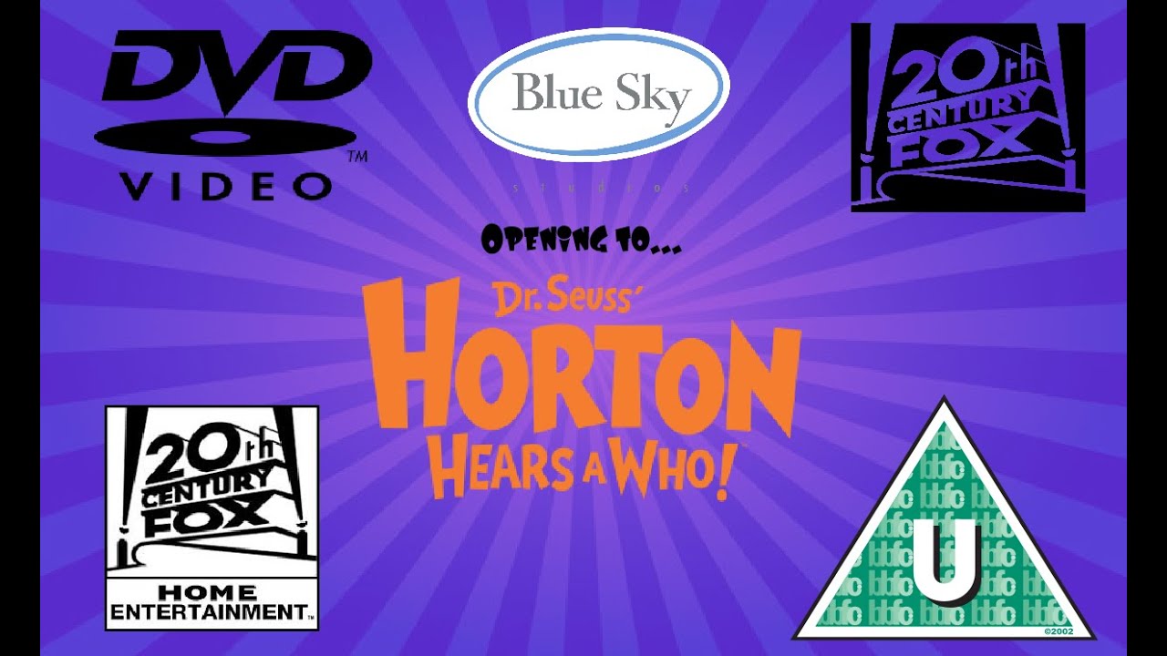 Opening to Horton Hears a Who! 2008 UK DVD