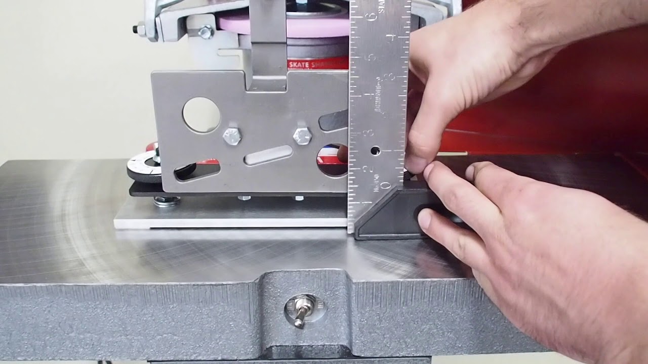 Wissota Skate Sharpeners: Setting Up Your Skate Holder