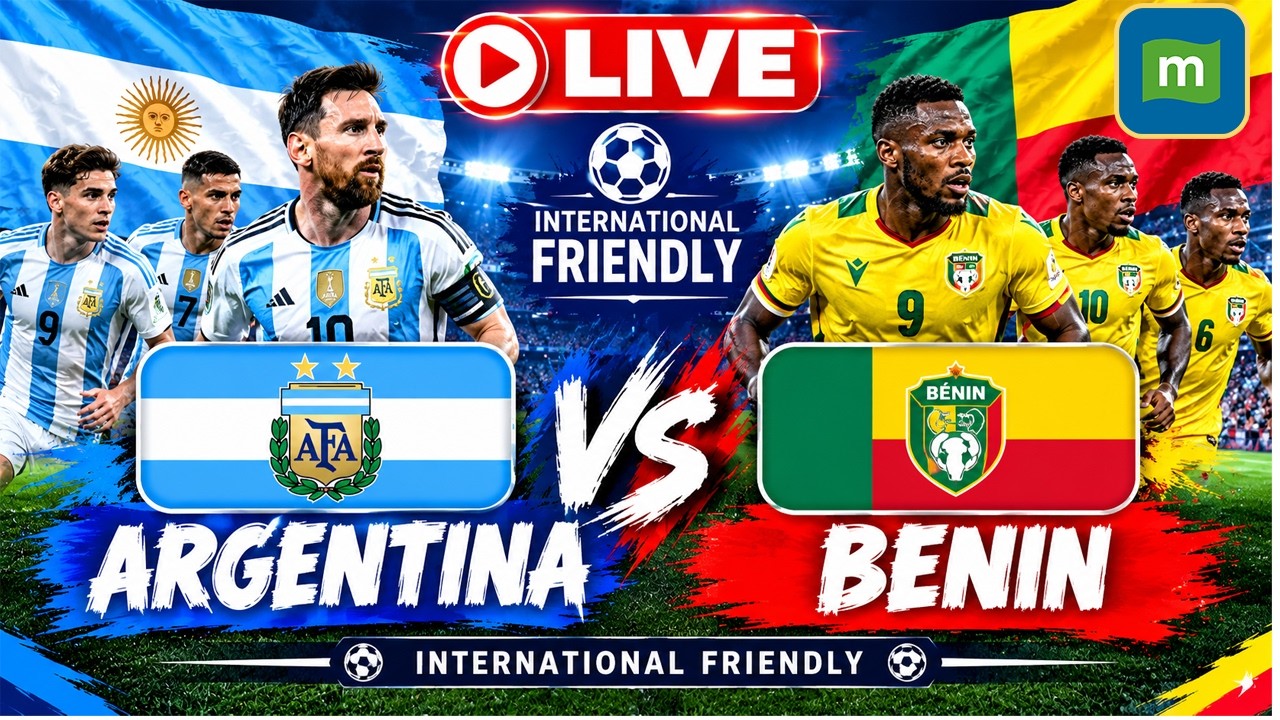 🔴Argentina vs Benin Football LIVE: International Friendly Football | Messi & Argentina LIVE