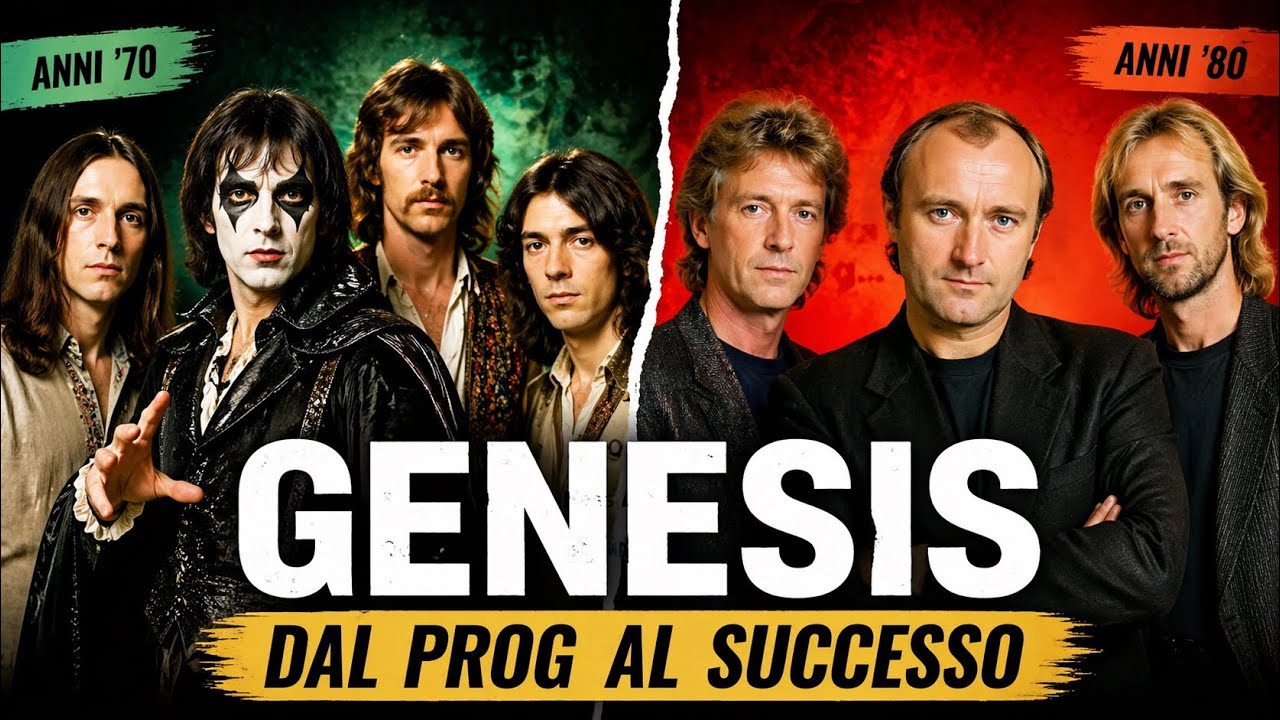 GENESIS – La storia completa della band: dalle origini prog al successo globale
