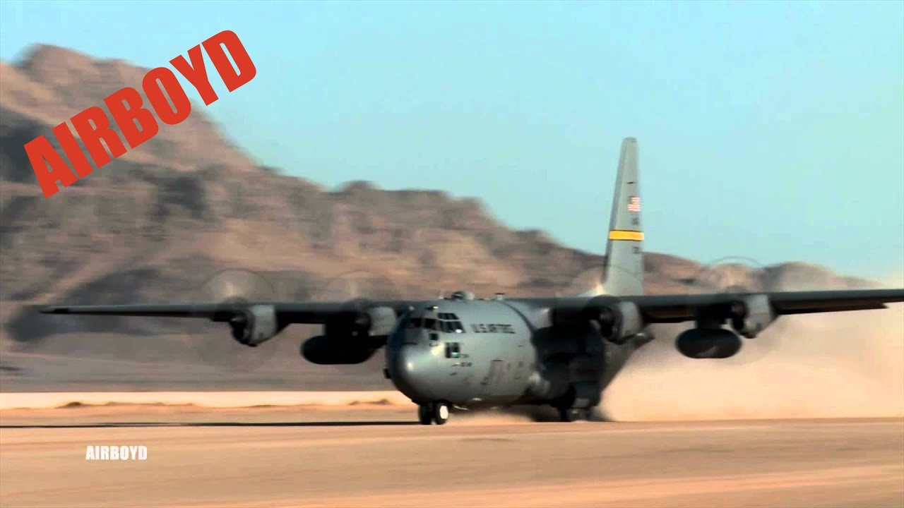 C-130 Takeoff Forward Operating Base (FOB) Farah