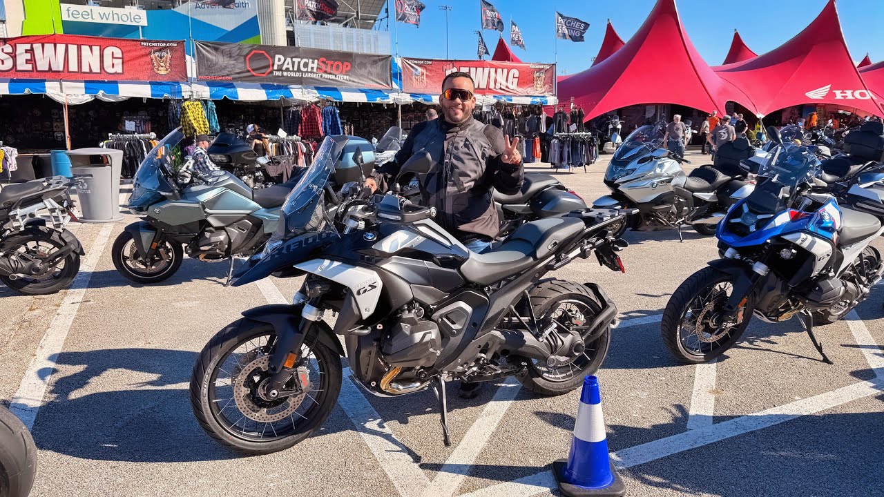 Testing the BMW R 1300GS in Daytona Beach Bike Week 2026 | Moto Guzzi Stelvio comparison!