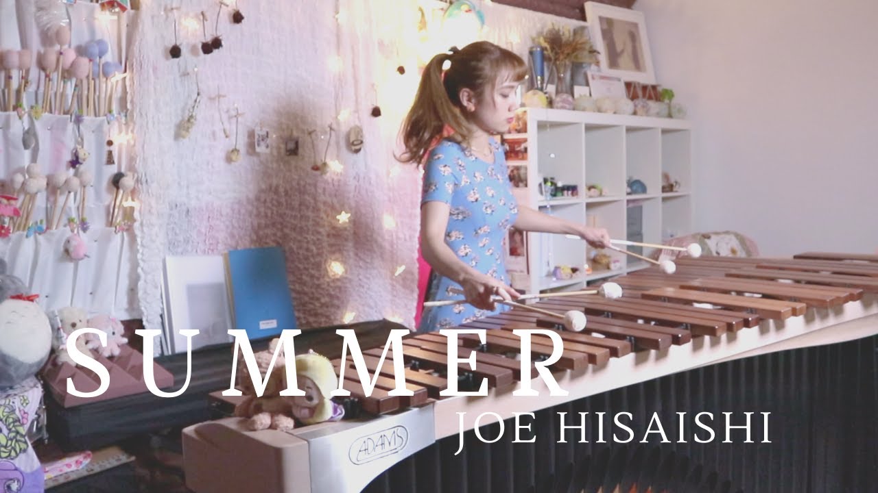 菊次郎の夏 Summer by Joe Hisaishi 久石讓［Marimba木琴Cover］