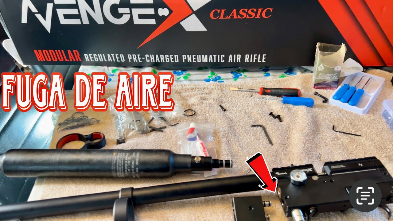 Avenge-X Primera Fuga De Aire(Como Solucionarlo?#pcpairrifle