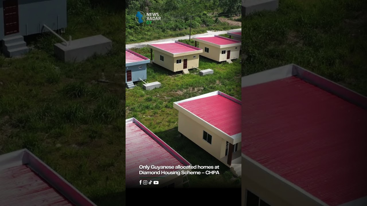 Only Guyanese allocated homes at Diamond Housing Scheme &ndash; CHPA