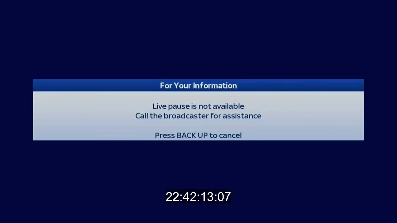 Sky Final Closedown EPG Background Music - 00:59:57 01/01/2018 - Shutdown