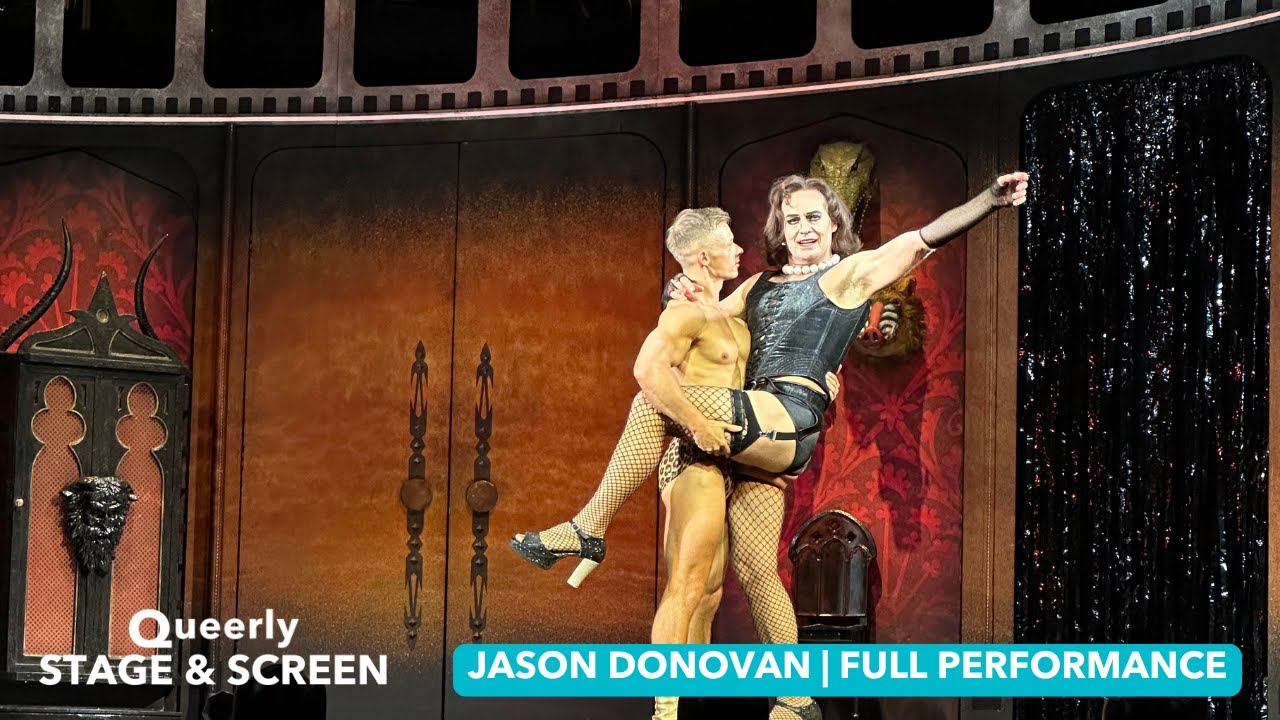 Jason Donovan Slays as Frank-N-Furter in 
