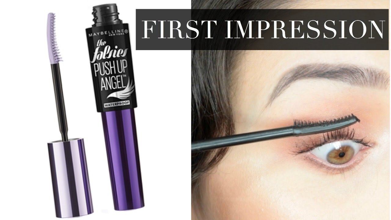 First Impression/Demo: Maybelline The Falsies Push Up Angel Mascara
