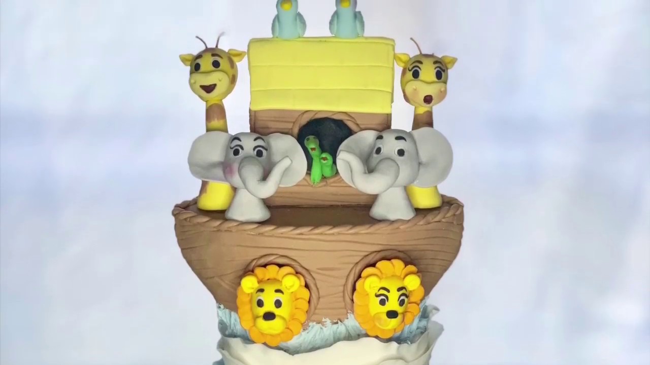 How To Make a Noah’s Ark Cake Topper