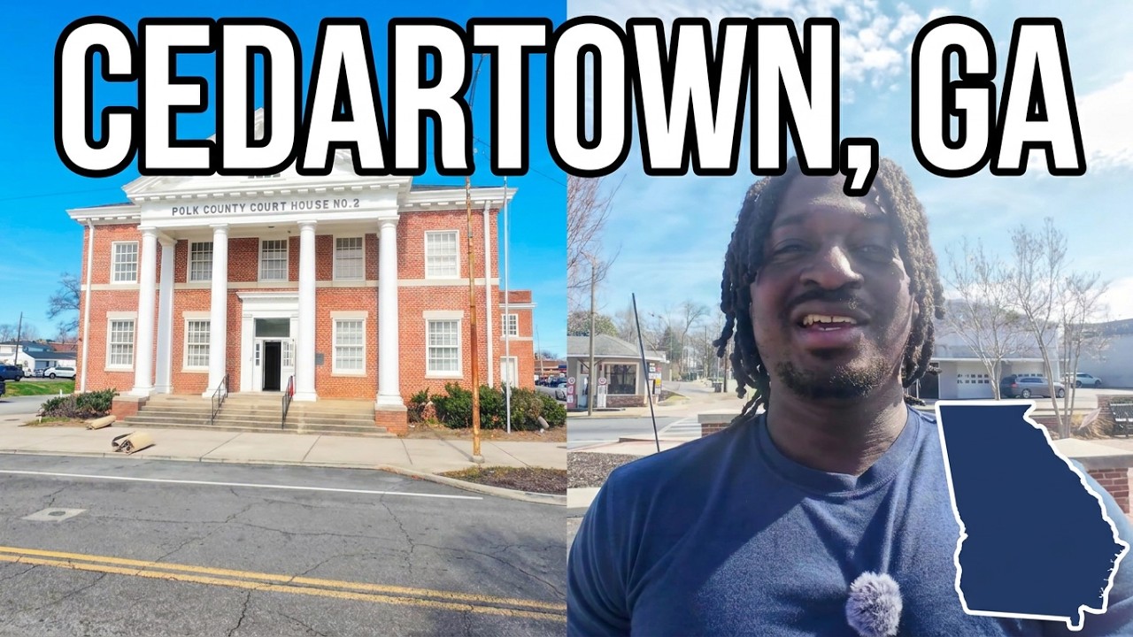 Cedartown, Georgia I Historic Downtown I Silver Comet Trail I Big Spring Park I 4K