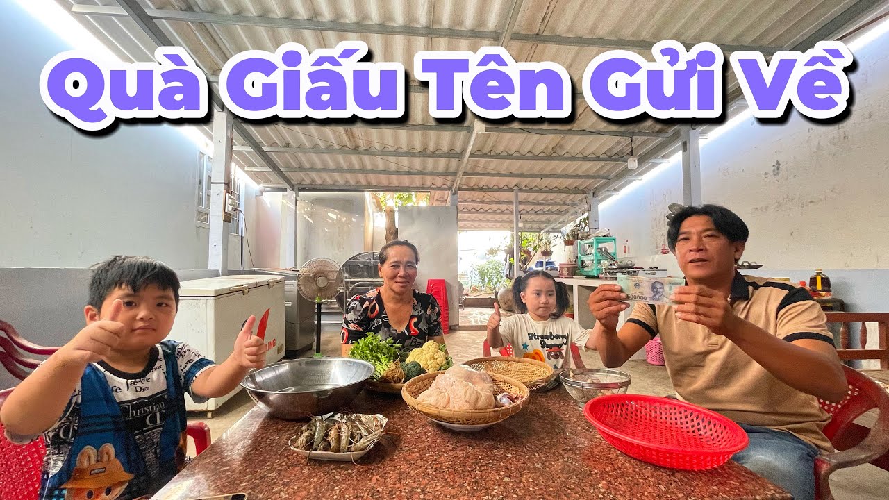 Bửa Cơm Vịt Xào Gừng BÔNG Cải Xào Tép Với Phần Quà Giấu Tên Phương Xa Gửi Về / Tập 535