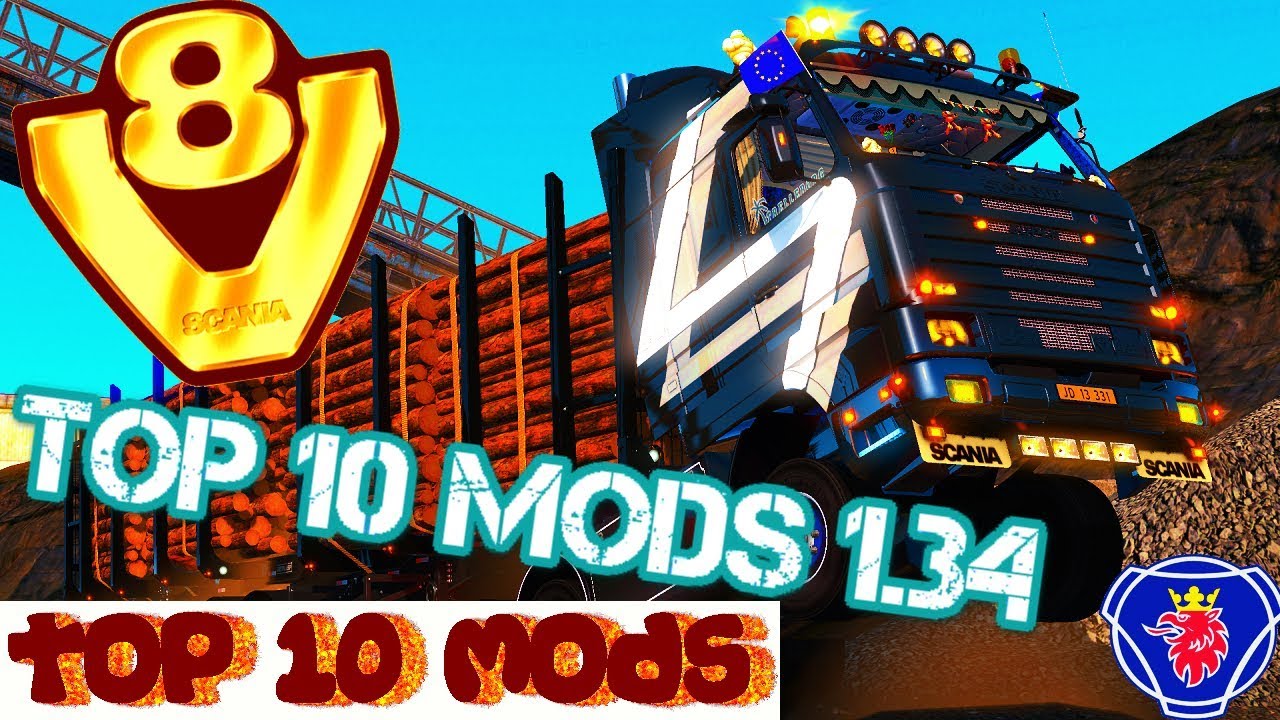 🔝TOP 10 MODS FEBRUARY 2019 ETS2 1.34🔝Download