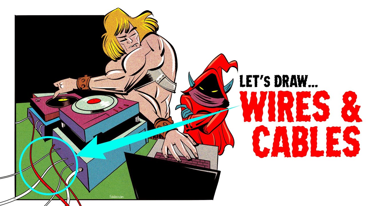 Secrets to Drawing Wires and Cables Digitally