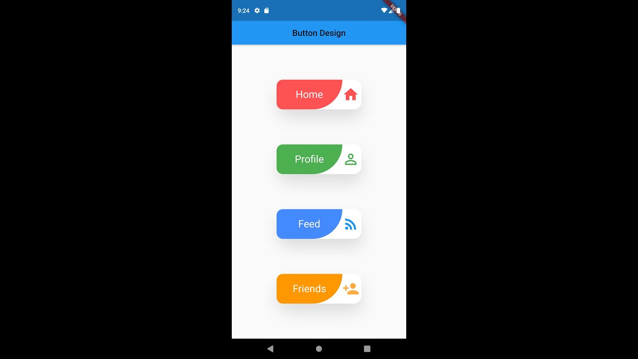 Flutter UI Material Button 2020
