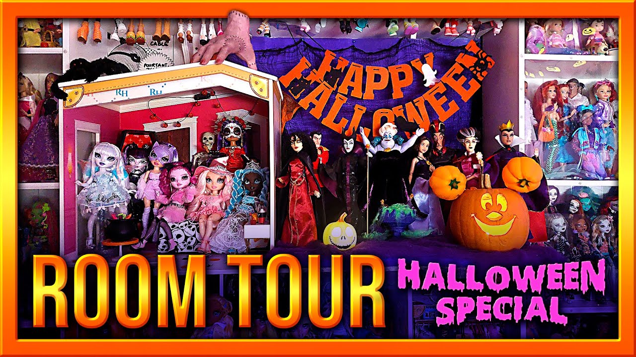 ✨🎃 ROOM TOUR 👻 Halloween Special 🕷️✨