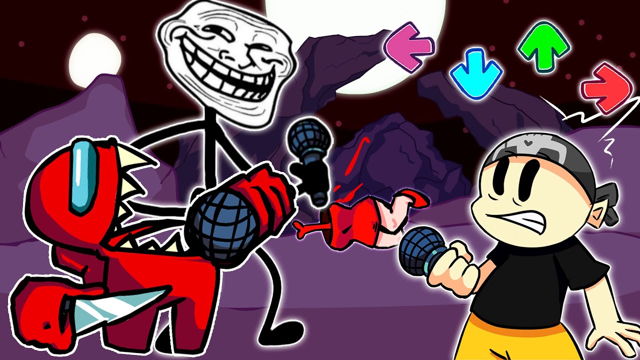 ВИТТЯ ПРОТИВ ИМПОСТЕРА И ТРОЛЛФЕЙСА ► Friday Night Funkin' vs. Imposter, vs. Trollface