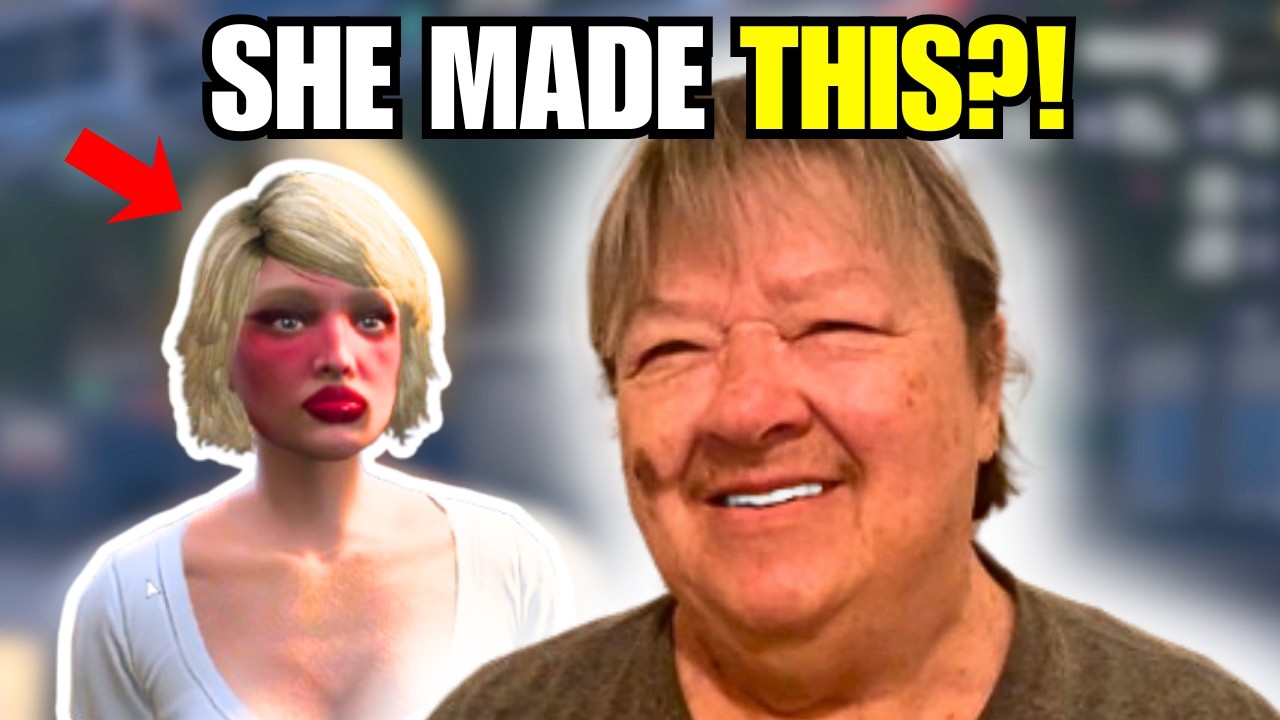 I Let My Grandma Play GTA RP...