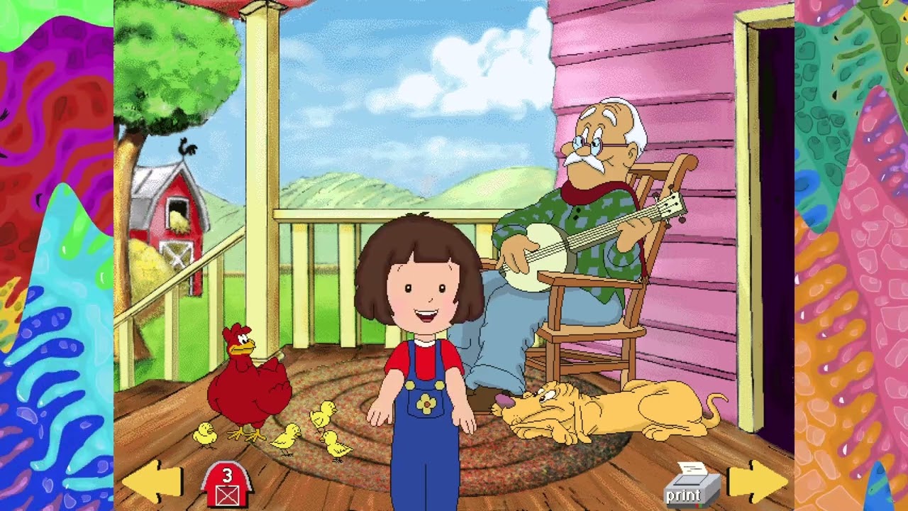 Living Books: Maggie's Farmyard Adventure (No Commentary)