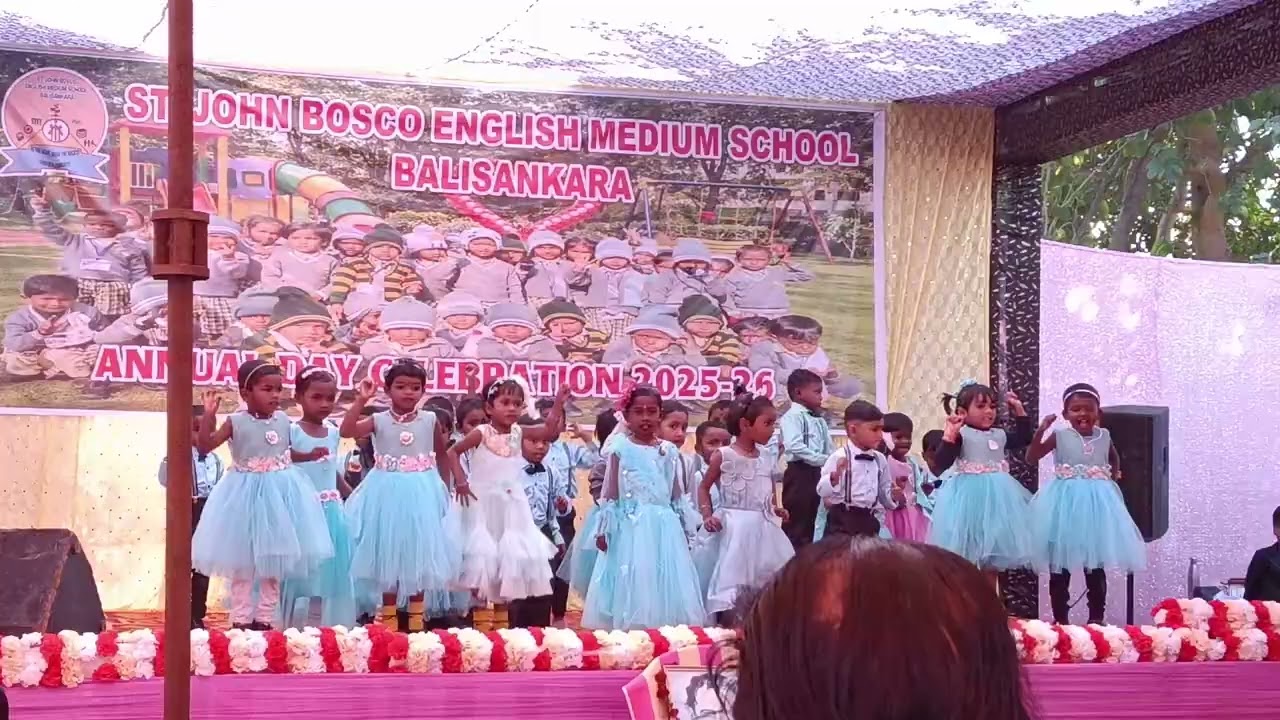 Boom Boom bole group Dance by Nursery Students St John Bosco Balisankara 2026