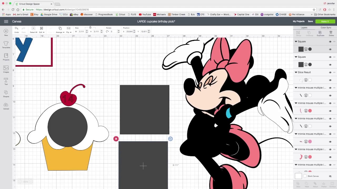 Help! This Cricut Image has 1,000,000 pieces!