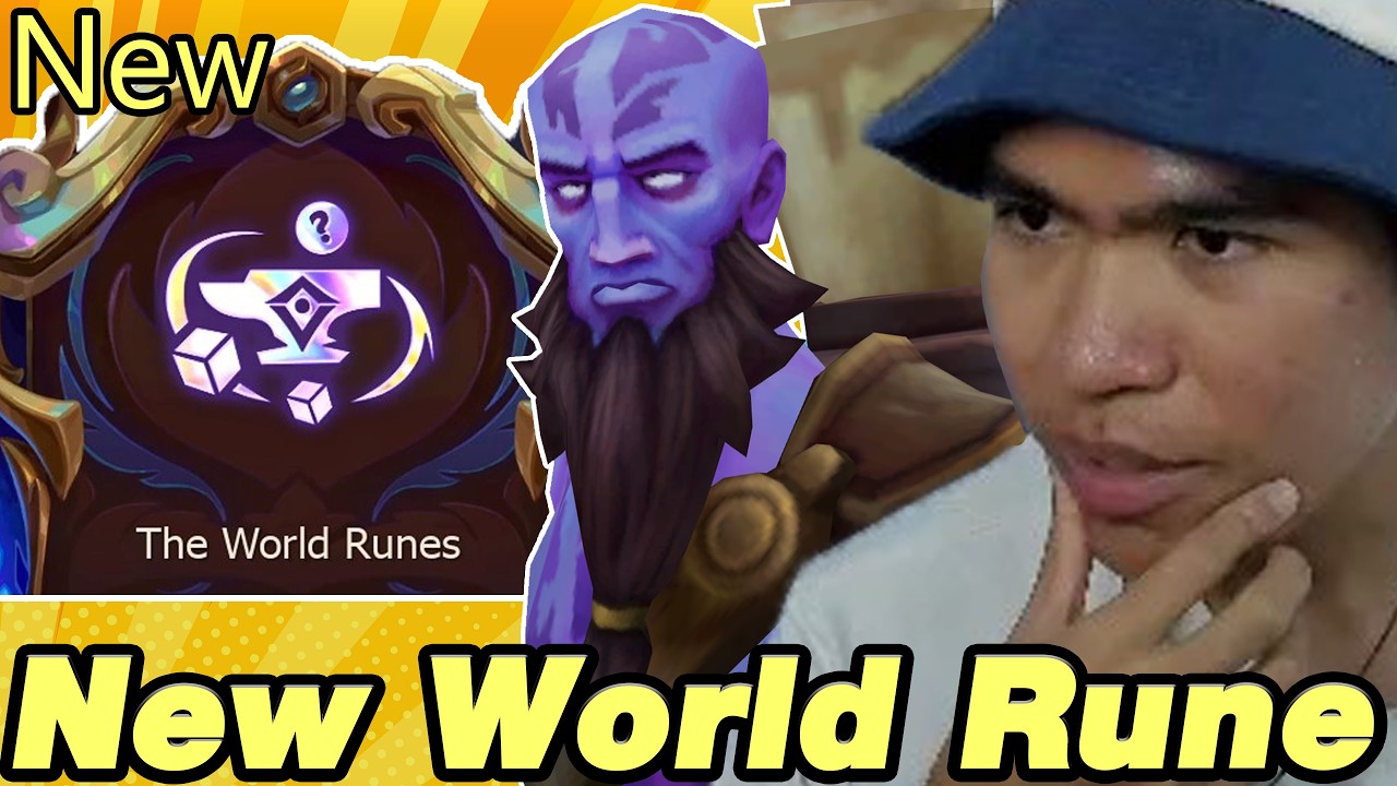 The World Runes new version (TFT Set 16)